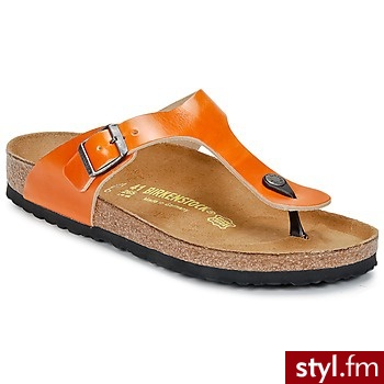 Birkenstock Japonki GIzEH PREMIUM Orange - Klapki Buty Moda