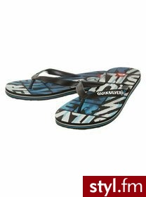 Quiksilver Japonki męskie MOLOKAI DIPPED, multikolor, roz. 42 - Klapki Buty Moda