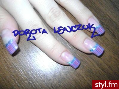 Kwadratowe Airbrush Żel Paznokcie