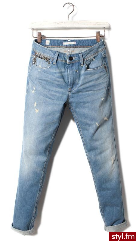 Jeansy Spodnie Moda