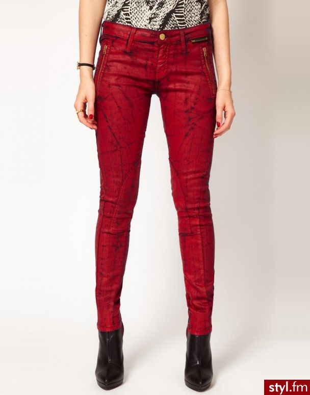 Jeansy Spodnie Moda