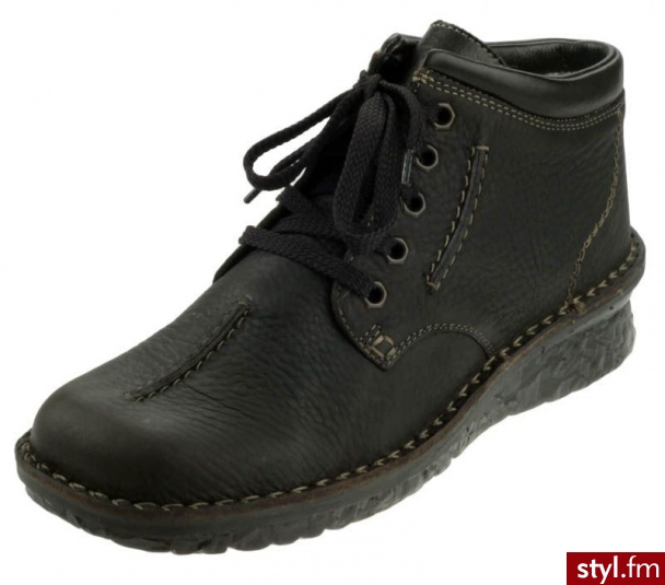 Rieker Półbuty 50341-26 Brązowe - Półbuty Buty Moda