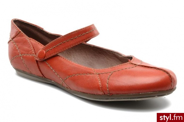 Bussola BALERINKI CAPRI S12205 BY BUSSOLA (Czerwony) - Balerinki Buty Moda