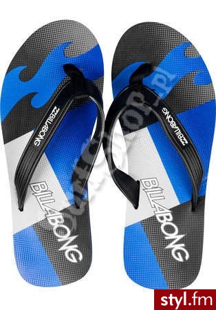 Klapki Billabong Attempt Sandal 2012 40 Blue - Męskie - Klapki Buty Moda