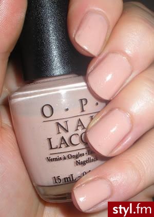 Lakier beżowy(cielisty) OPI - Paznokcie
