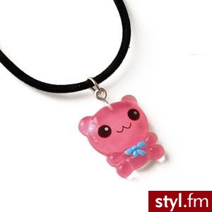 wisiorek z misiem do kupienia na stronie schanalogic.com za 12 $ - Pozostałe Dodatki Moda