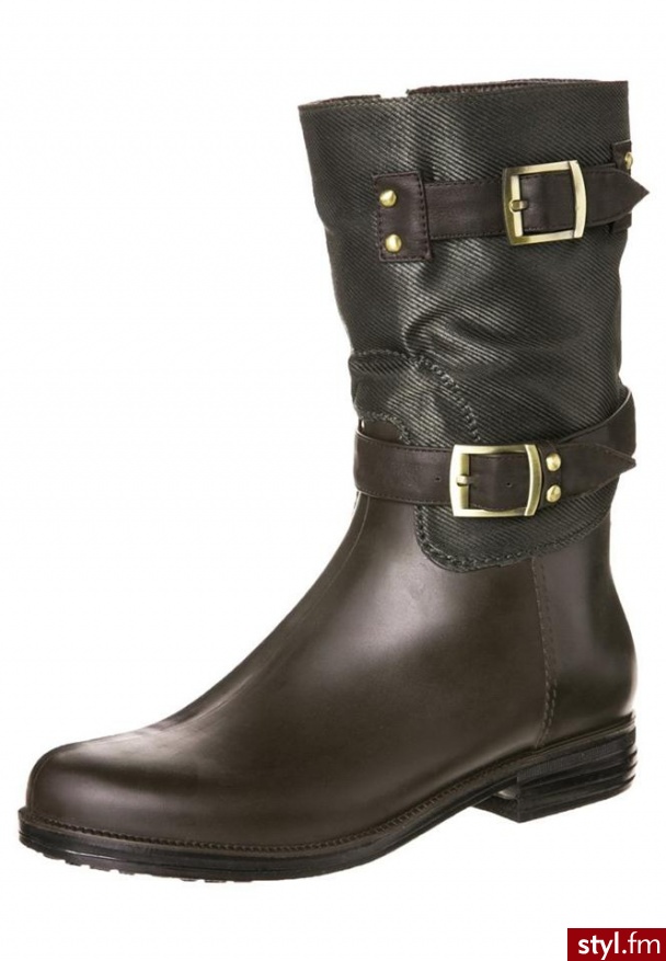 Däv Kalosze oliwka - Kalosze Buty Moda