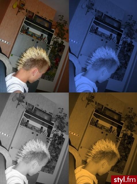 Punk Rock Alternatywne Średnie Fryzury