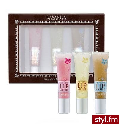 Lavanila Laboratories w smakach Waniliowo- Kokosowym, Czystej Wanilii oraz Waniliowo - Grejpfrutowej. 
Cały zestaw w cenie: 30$ - Gadżety Inne Moda