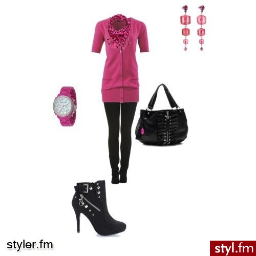 z różowym - Styler
