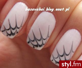 Black & white - Paznokcie