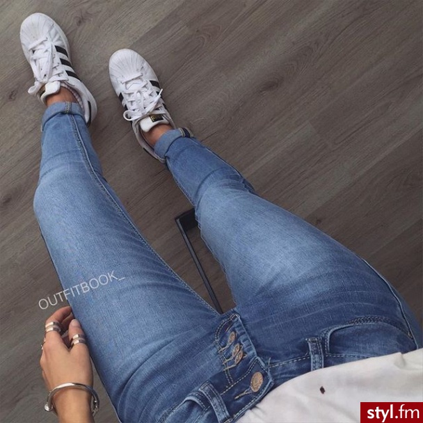 Jeansy Spodnie Moda