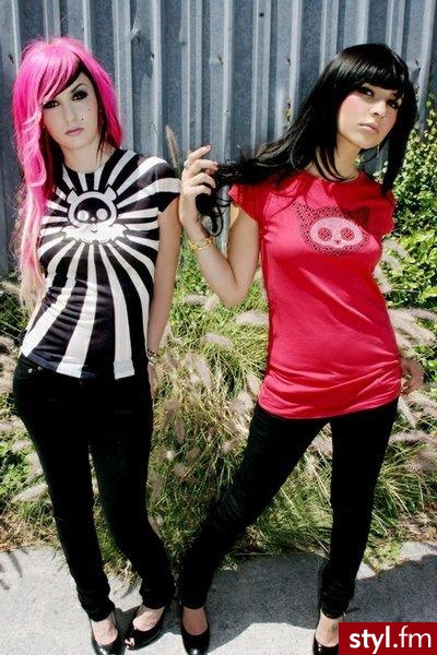EMO Alternatywne Średnie Fryzury