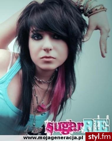 EMO Alternatywne Średnie Fryzury