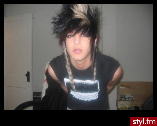 EMO Alternatywne Średnie Fryzury