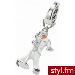 Przywieszka Fossil JF86008040 - Wisiorki Biżuteria Moda