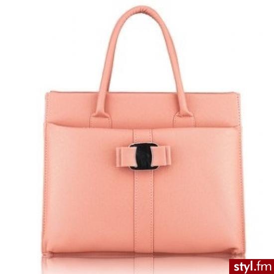 Różowa modna torebka damska Japan Style TO4171 - Tuniki Ciuchy Moda