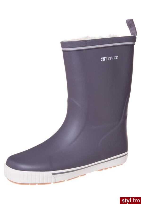 Tretorn SKERRY VINTER Kalosze niebieski (472617) - Kalosze Buty Moda