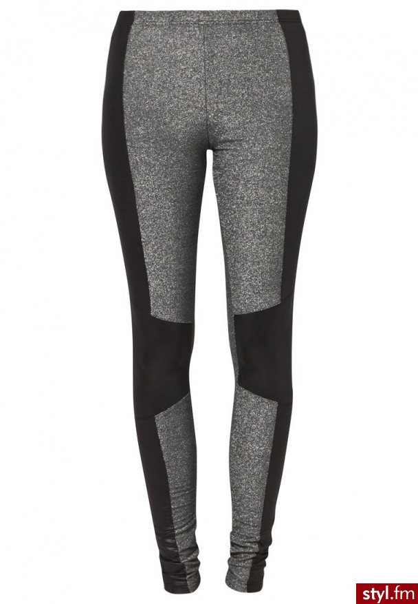 Even&Odd Legginsy Czarny - Leginsy Spodnie Moda