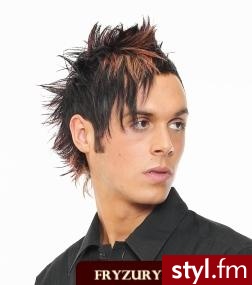 Punk Rock Alternatywne Średnie Fryzury