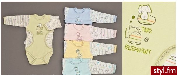 Ewa Klucze Body długi rękaw Łatek 74 - Body Bielizna Moda