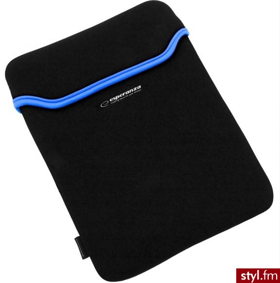 ESPERANZA ETUI NA TABLET 7 CALI BLACK BLUE (ET171B) - Portfele i etui Dodatki Moda
