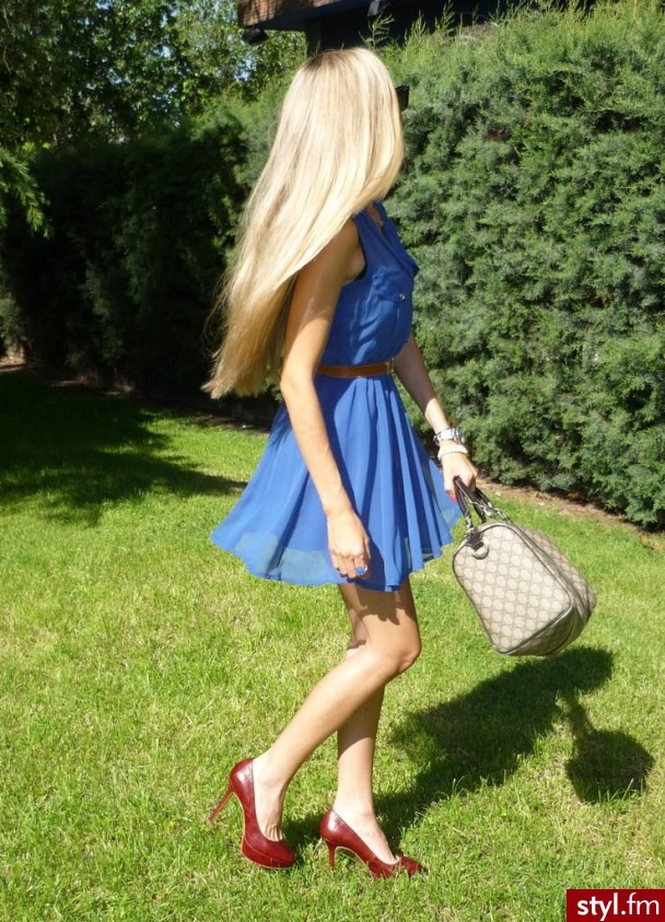 Blond Rozpuszczone Proste Na co dzień Długie Fryzury
