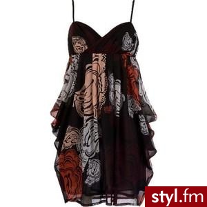 S\\\'NOB Print Dress - Polyvore. Pobrano ze strony: http://www.polyvore.com/snob_print_dress/thing?id=11378051 - Pozostałe Ciuchy Moda