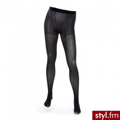 Mama Licious Rajstopy dla kobiet w ciąży GLAM LUREX black czarny - Rajstopy Bielizna Moda