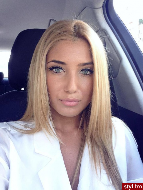 Blond Rozpuszczone Proste Na co dzień Średnie Fryzury