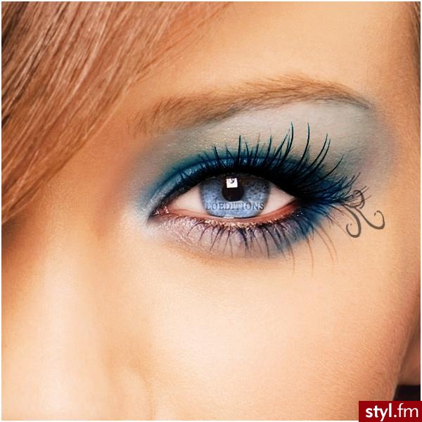 Niebieski Make-up - Makijaże
