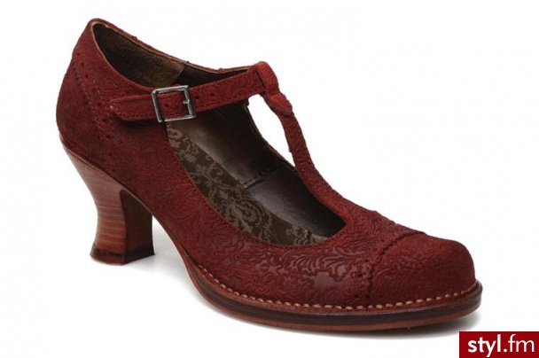 Neosens CZÓŁENKA ROCOCO 741 BY (Czerwony) - Czółenka Buty Moda