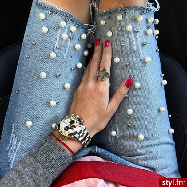 Jeansy Spodnie Moda