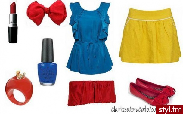 snow white - Pozostałe Ciuchy Moda
