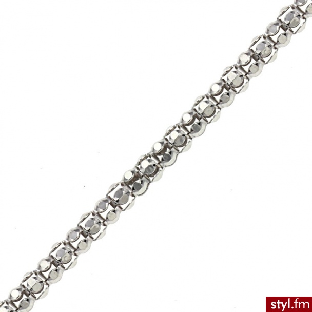 Srebrny Łańcuszek Popcorn 60 cm; ? 2,2 mm CDI-ŁAŃ-0029 - Łańcuszki Biżuteria Moda