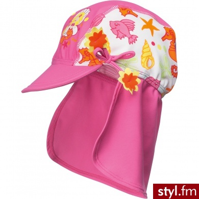 PLAYSHOES Girls Czapka Syrenka kolor różowy różowy - Nakrycia głowy Dodatki Moda