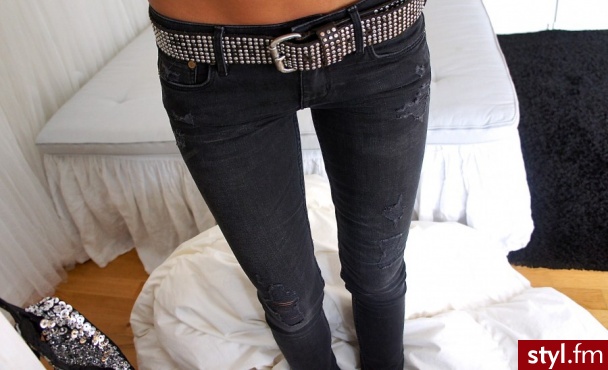 Jeansy Spodnie Moda