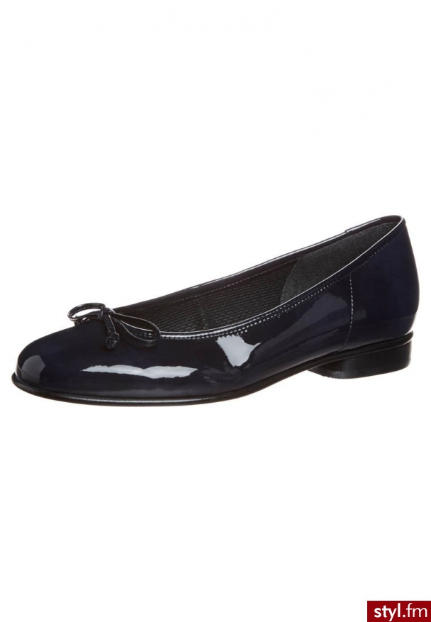 Gabor Baleriny niebieski (75.103) - Balerinki Buty Moda