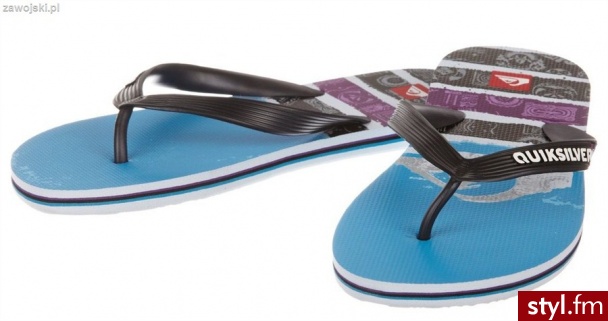 QUIKSILVER Japonki Klapki Plaża MOLOKAI ROAM - Klapki Buty Moda