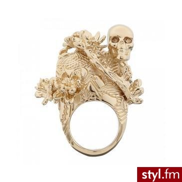 Alexander McQueen - Pierścionki Biżuteria Moda