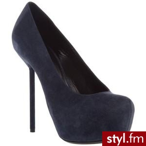 GIANMARCO LORENZI A0D0D0623 NAVY SUEDE 8132402 - Polyvore. Pobrano ze strony: http://www.polyvore.com/gianmarco_lorenzi_a0d0d0623_navy_suede/thing?id=20803779 - Pozostałe Buty Moda