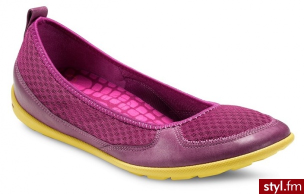 Jab Fuchsia/Fuchsia Firefly/Textile - Balerinki Buty Moda