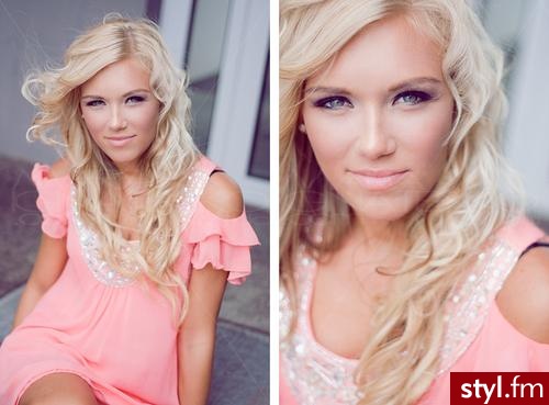 Blond Rozpuszczone Proste Na co dzień Długie Fryzury