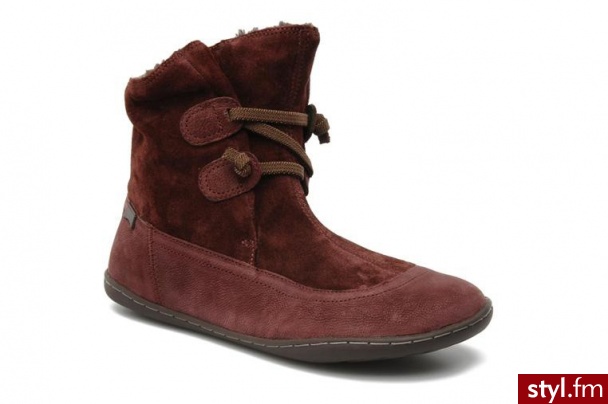 Camper PÓŁBUTY I BOTKI PEU CAMI 46511 BY CAMPER (Czerwony) - Botki Buty Moda
