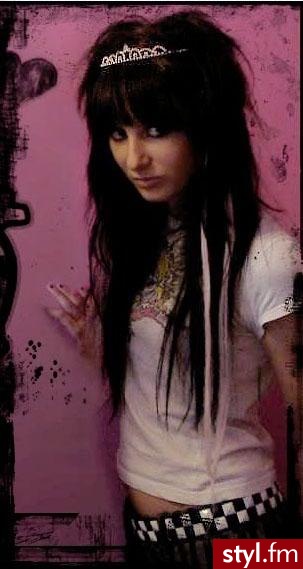 EMO Alternatywne Średnie Fryzury