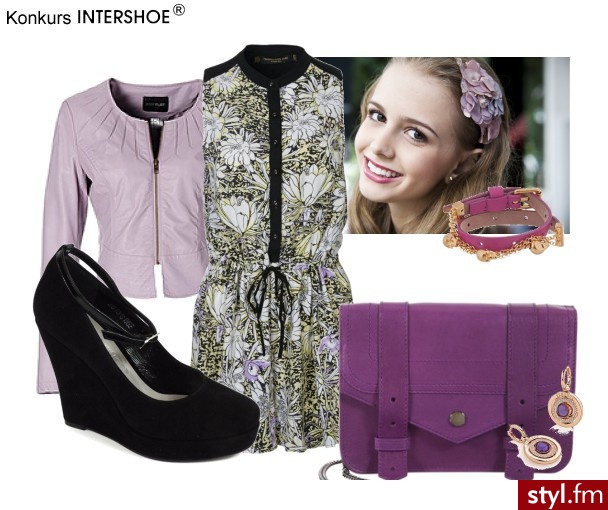 Wrzos :) stylizacja inspirowana fioletowym wrzosem - Konkurs - Intershoe Styler