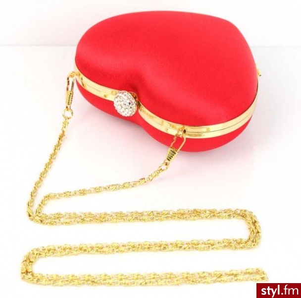 Wspaniała torebeczka w kształcie serca. Usztywniana. Dostępna na eBayu :) - Pozostałe Torebki Moda