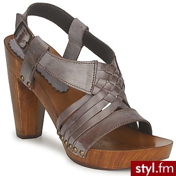 StylistClick Sandały DEBOA Brown - Sandały Buty Moda