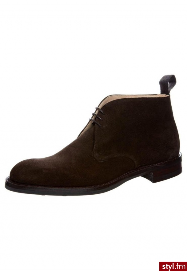 Cheaney JACKIE III R Botki sznurowane brązowy - Botki Buty Moda