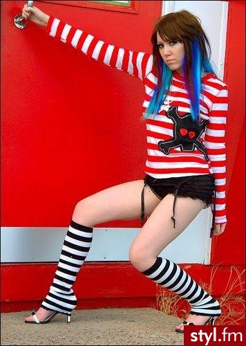 EMO Alternatywne Średnie Fryzury